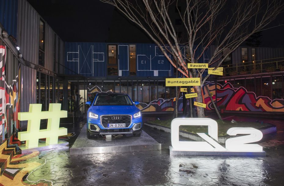 Audi Q2 展前預拍活動
